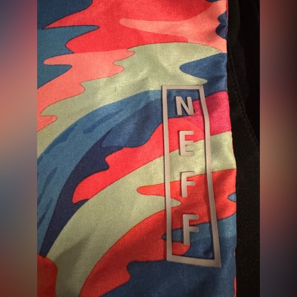 Neff Thunder Tropic Hot Tub Boardshorts Multicolored Floral Camo Size Large - Picture 7 of 10